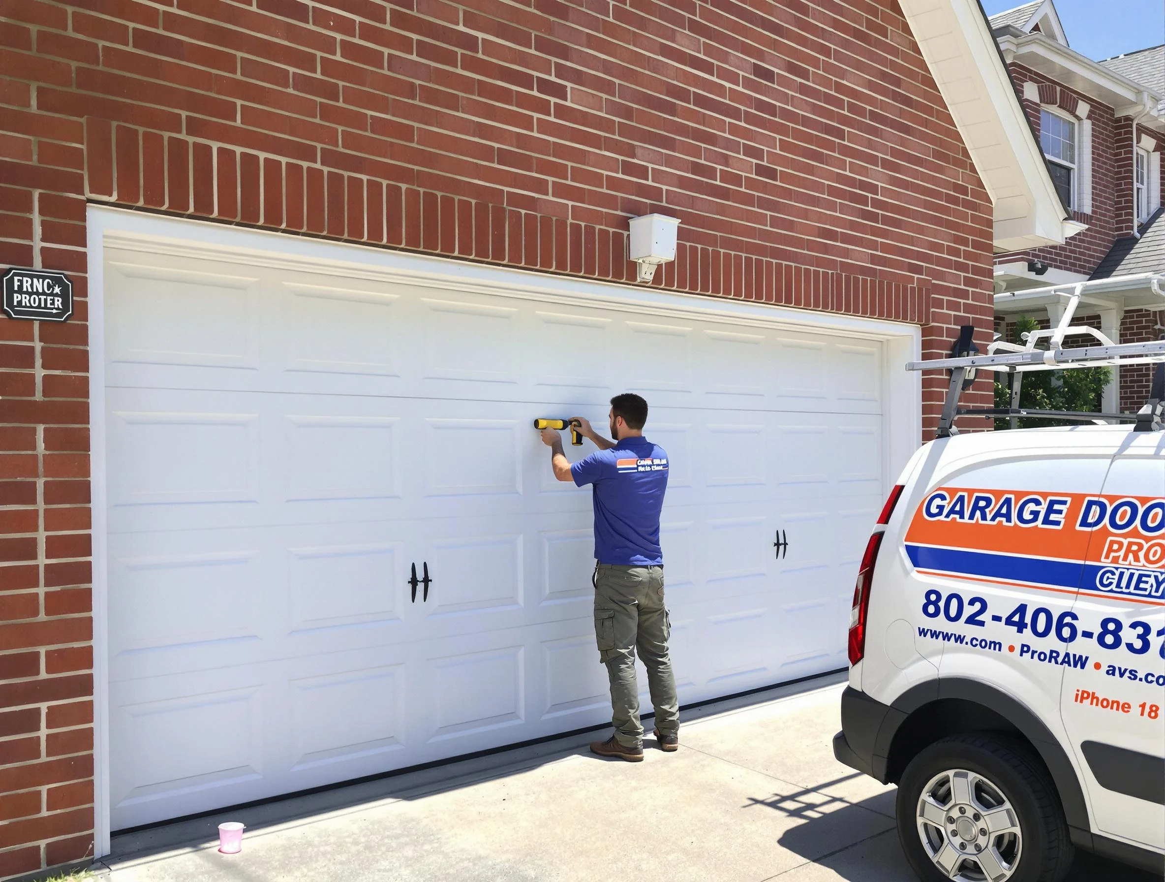 Local garage door repair service by Evergreen Garage Door Repair in Evergreen